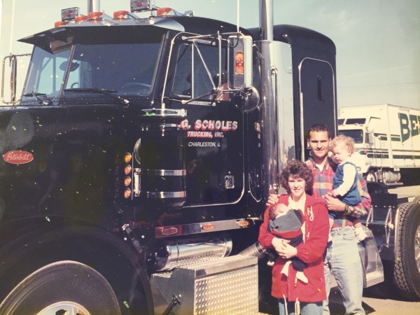 Jan and Greg Scholes back in 1995